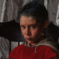 WIM HELDENS  Blue Hair and Braces, Jeroen Rynders at 12
