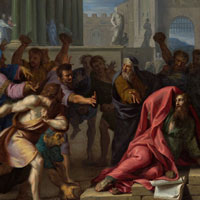 JEAN-BAPTISTE DE CHAMPAIGNE  The Stoning of St. Paul