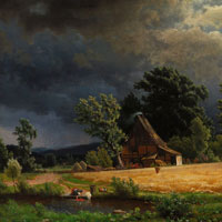 ALBERT BIERSTADT  Approaching Storm