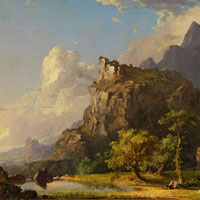 JASPER FRANCIS CROPSEY  Italian Landscape