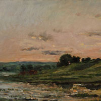 CHARLES FRANCOIS DAUBIGNY  On the Oise