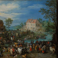 JAN BRUEGHEL THE ELDER  The Flemish Fair